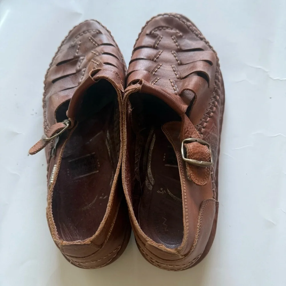 MENS PIKOLINOS Brown Leather Sandals Comfortable Casual Design